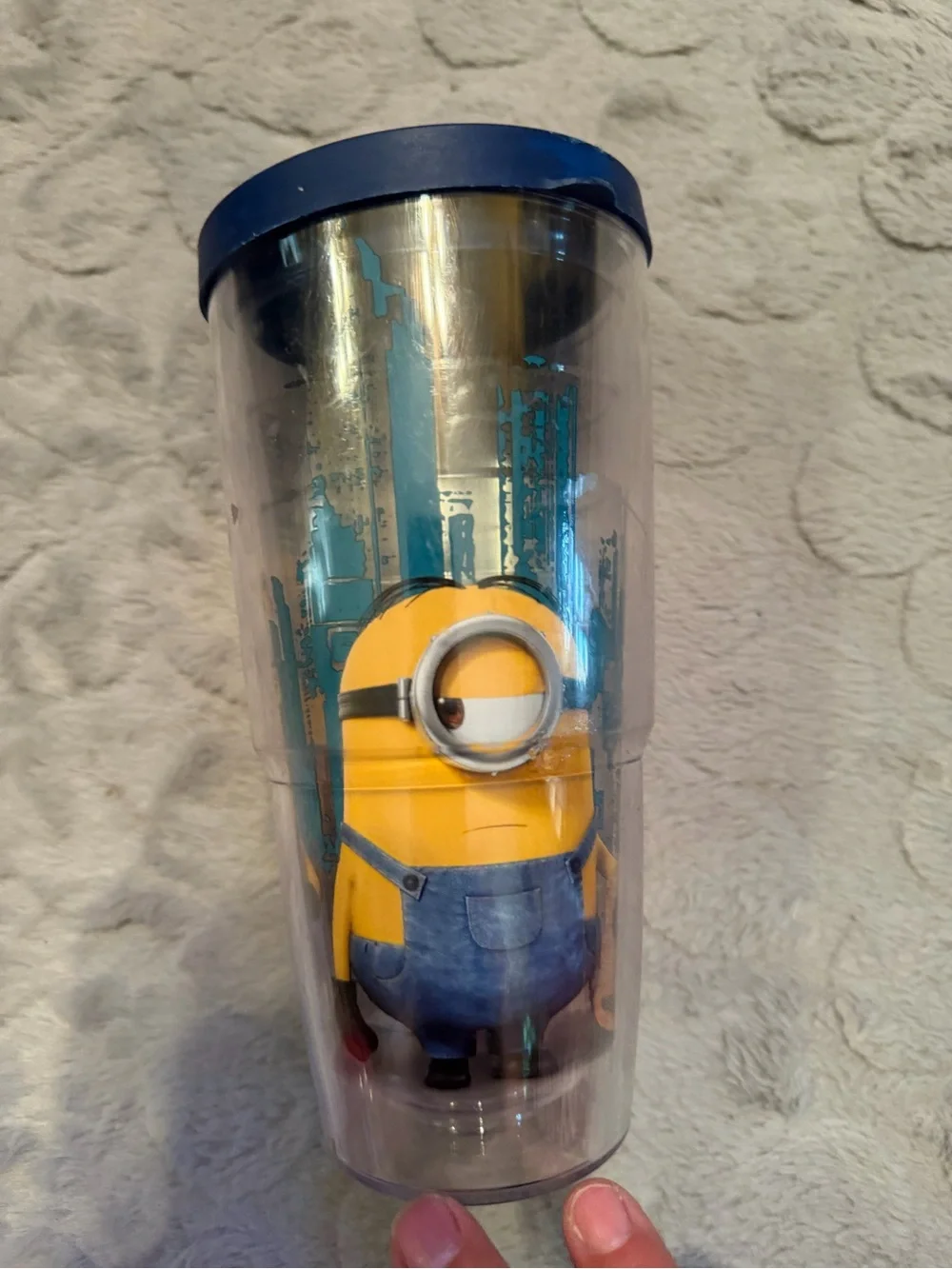 Tervis Minions 24 Oz. Travel Tumbler with Blue Lid